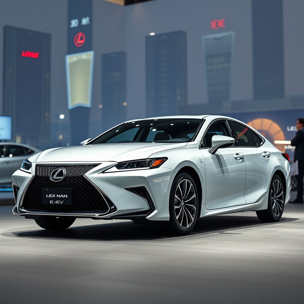 Lexus ES EV รุ่นใหม่เปิดตัวที่ Shanghai Auto Show 2025